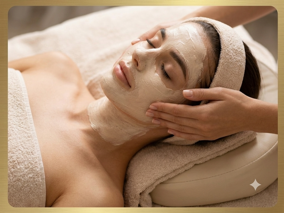 Tratamiento facial de una mujer en Belle Lumiere Medicina Estética en Madrid. Tratamientos de medicina estética en Madrid